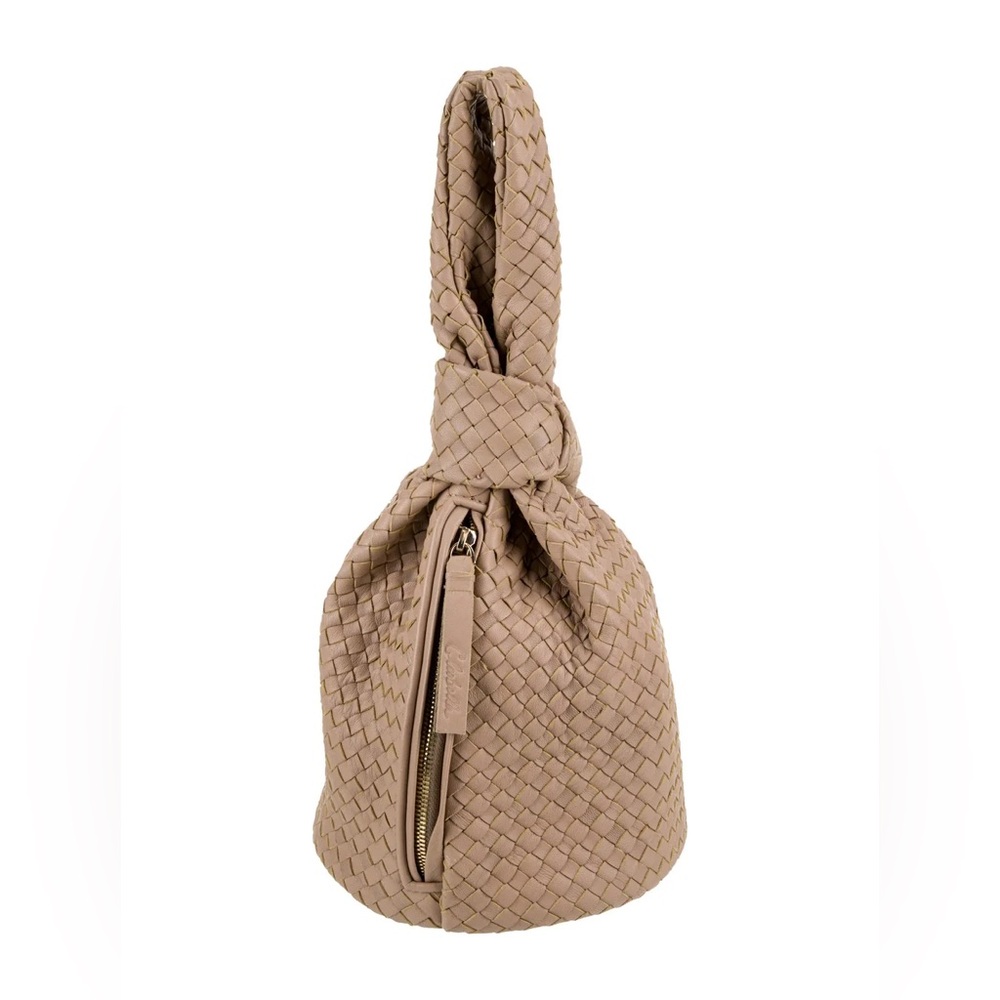 Cleobella Elegant Tan Woven Women's Bag